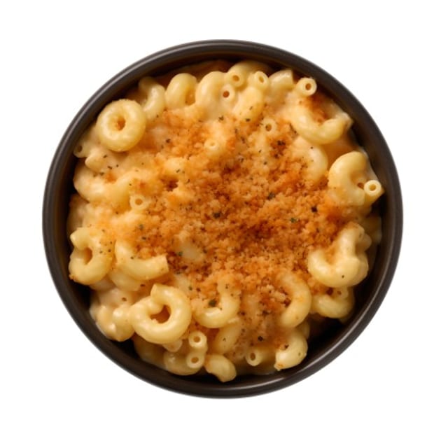 Baked Mac & Cheese.