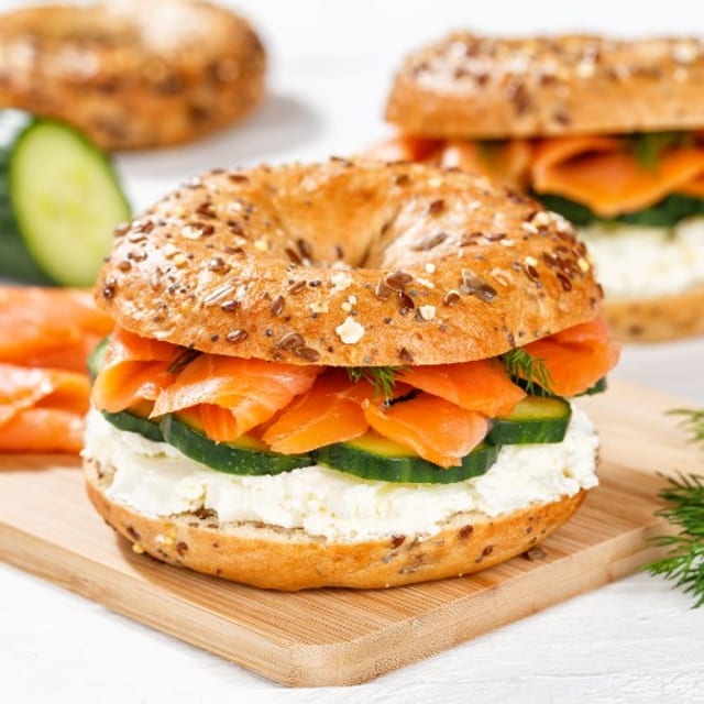 Salmon Sandwich.