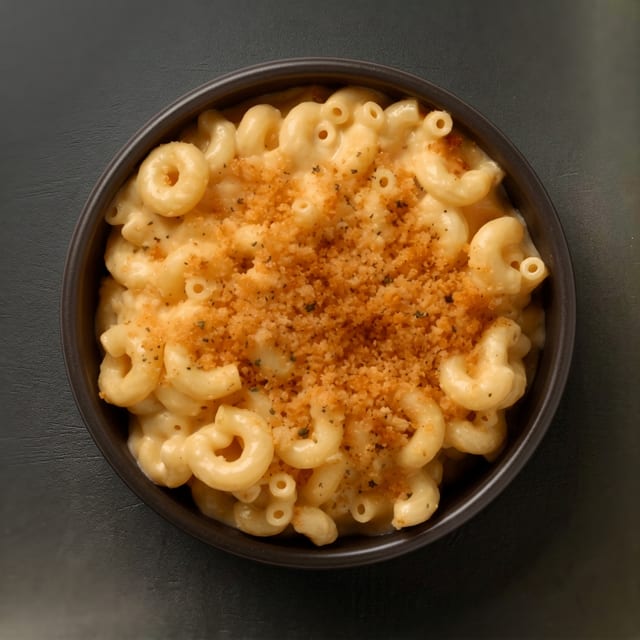 Baked Mac & Cheese.