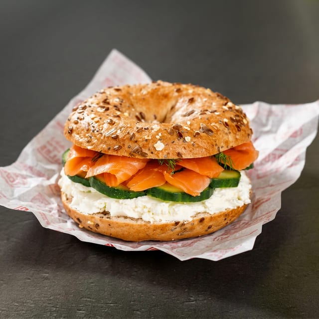 Salmon Sandwich.