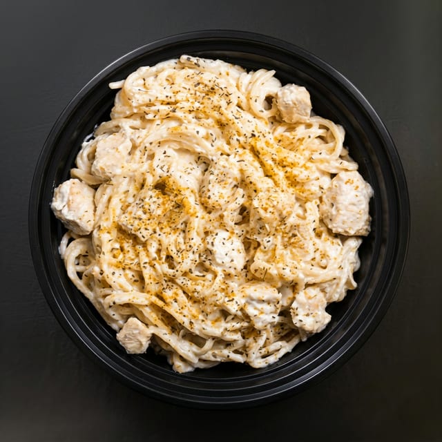 Alfredo Seafood Pasta.